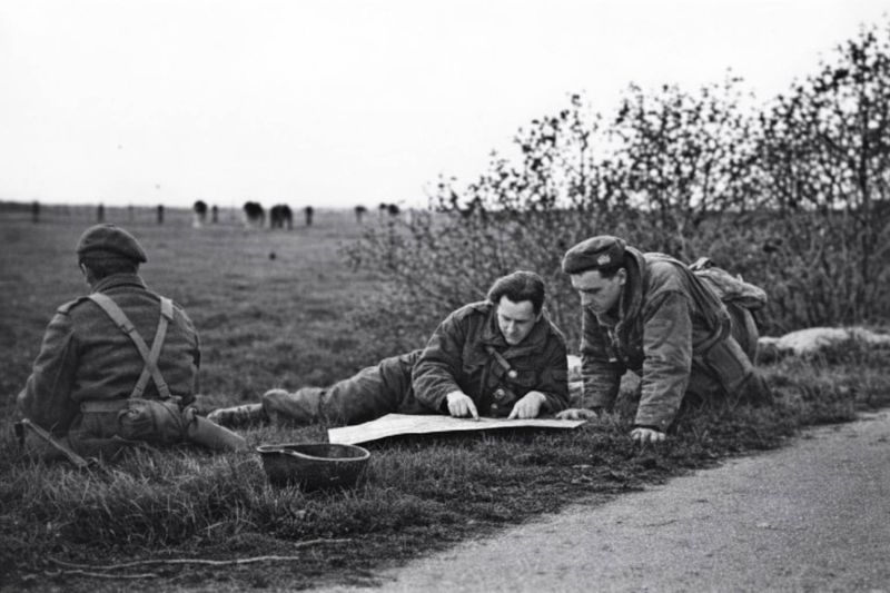 Gevechten Scharsterbrug april 1945