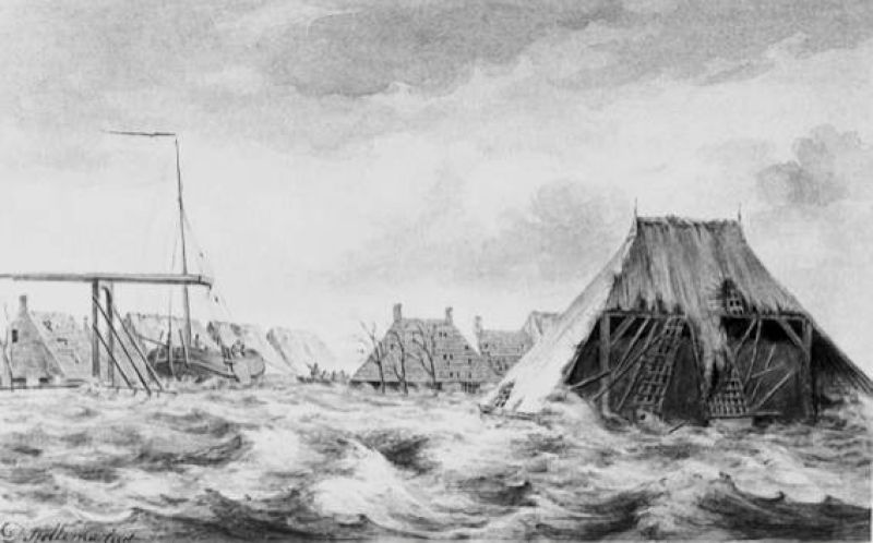 1825 Watersnood in Joure en omgeving